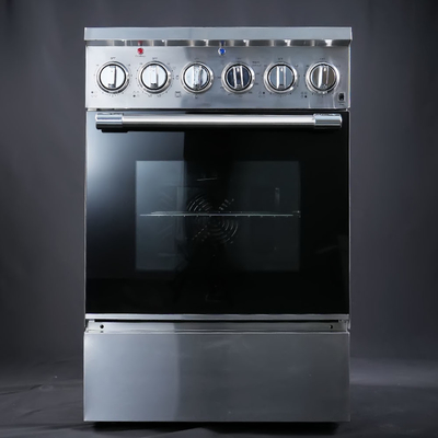 Buy 24'' Freestanding Electric Range 4 Element Electric Stove With Oven 80L / 2.8 Cu.Ft. online manufacture