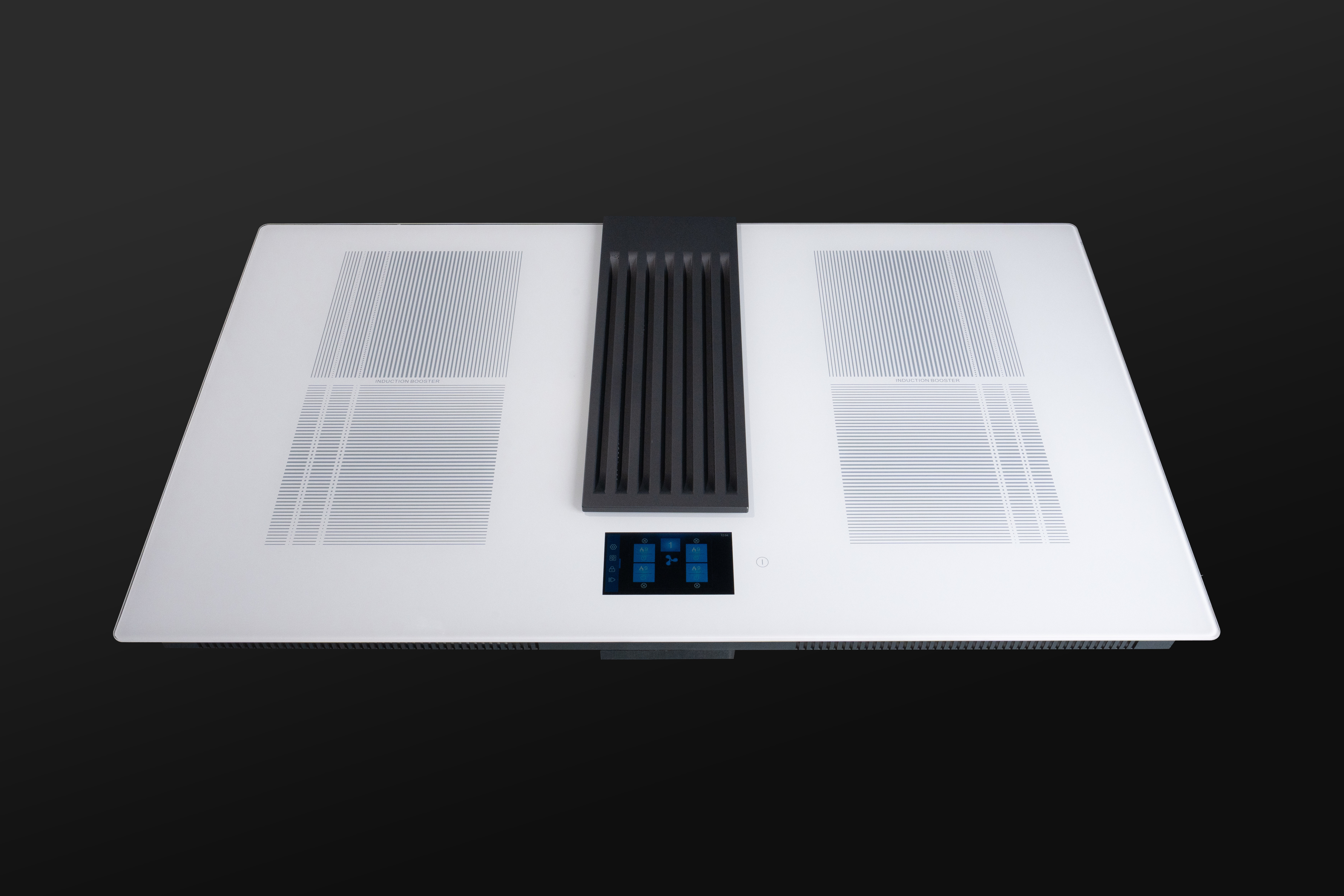 Downdraft Electric Cooktop 30 Inch White Induction Cooktop With